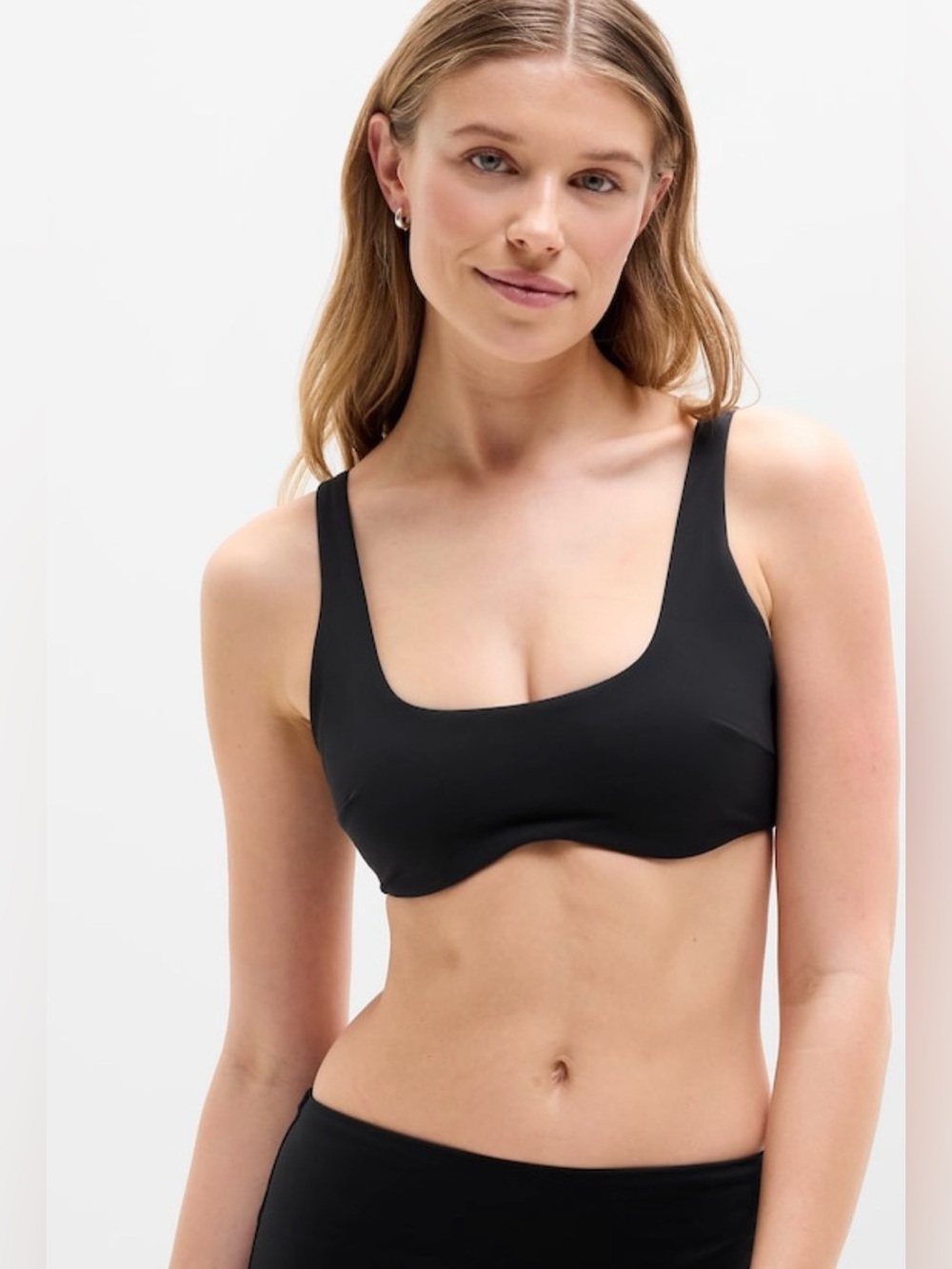 NWT-Athleta Oasis Underwire Bikini Top, Large D-DD